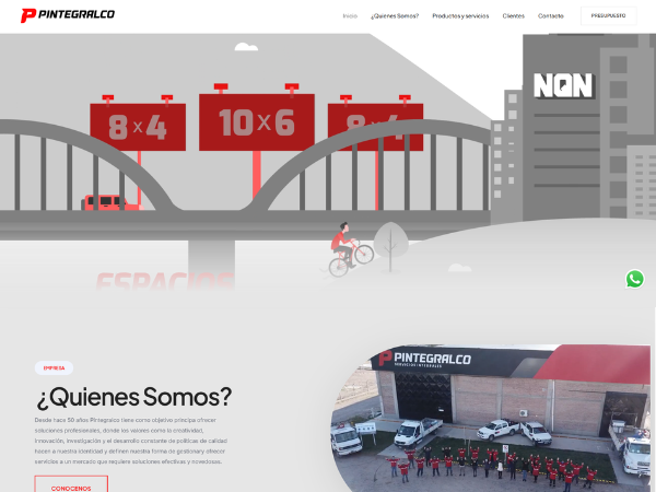 Ejemplo sitio institucional 3